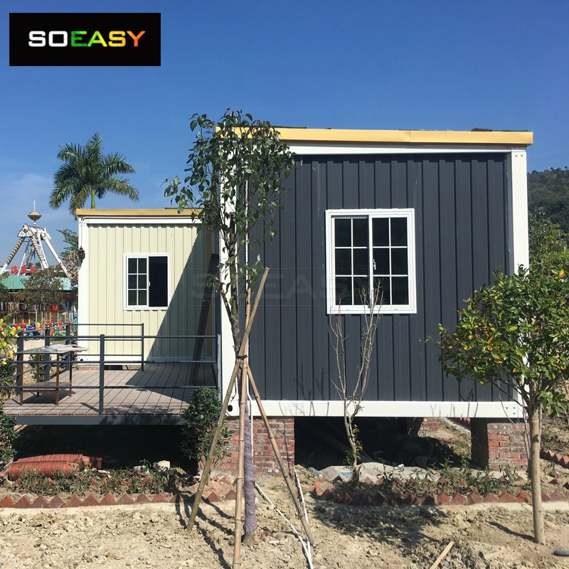 Customized Luxury Tiny Building Prefab Prefabricated Container House Container Villa Labor Camp Site Office Dormitory Housing