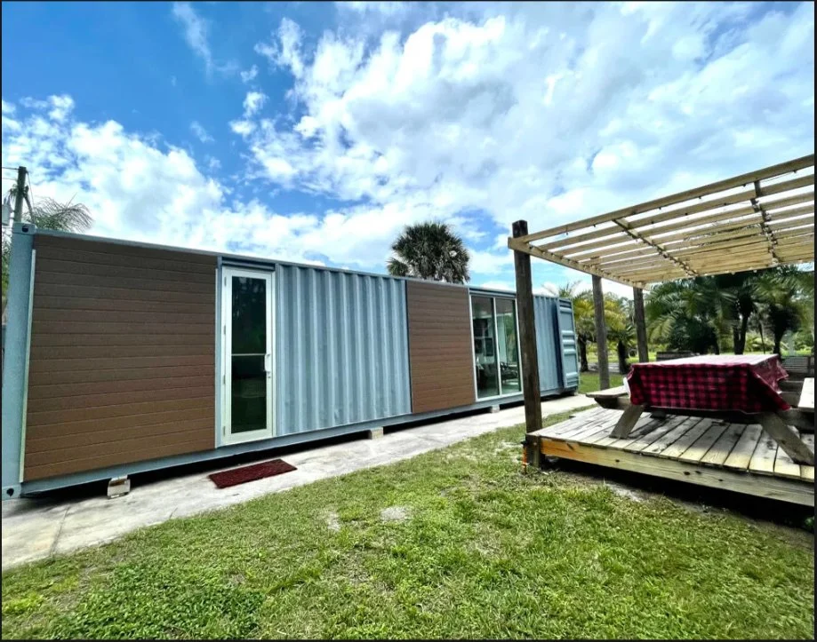 Easy Assemble Container House Movable Prefabricated House Movable Prefab Living Container Home